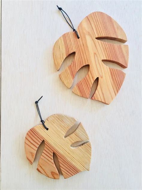 Amazon.com has been visited by 1m+ users in the past month Monstera Leaf Wood Wall Hanging (With images) | Wall ...