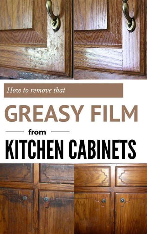 Check spelling or type a new query. Learn how to remove that greasy film from kitchen cabinets ...