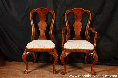 When you buy a stuttgart upholstered queen anne back side chair online from birch lane, we make it as easy as possible for you to find out when your product will be delivered. Set Queen Anne Dining Chairs Walnut Chair 10 Seats