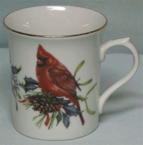 Winter greetings tablescape lenox fine bone china collection. Lenox WINTER GREETINGS Fine Porcelain Mug Cardinals ...