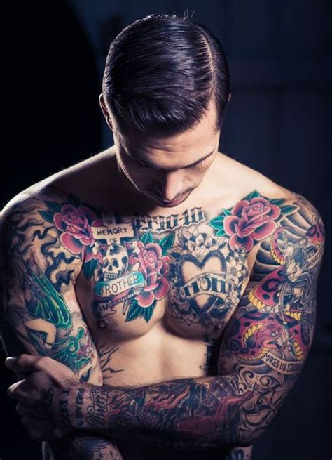 Chest tattoos for men are one of the most popular idea for having a your body getting inked. 15 Chest Tattoos for Men | Amazing Tattoo Ideas