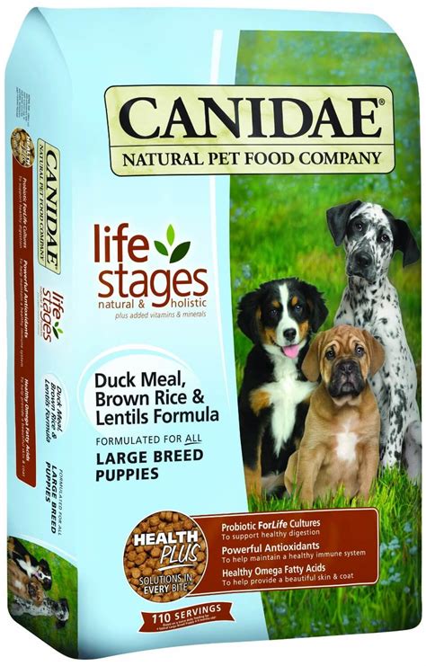 14 best large breed puppy foods reviewed 5. Product Review: CANIDAE All Life Stages Large Breed Puppy Food