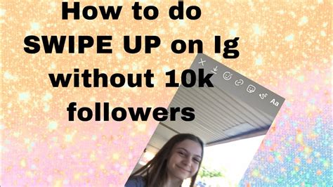 Swipe up on instagram stories is no longer coveted to accounts with 10k followers! How to do SwIPE UP on IG without 10k Followers! - YouTube