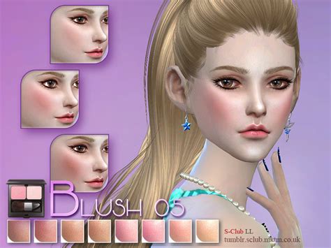 Blushing is the body language of attraction, and a deadly signal for your crush. S-Club LL ts4 Girl Blush 05
