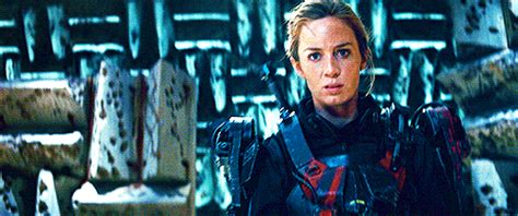 Emily blunt edge of tomorrow gif. actresses gifs | WiffleGif