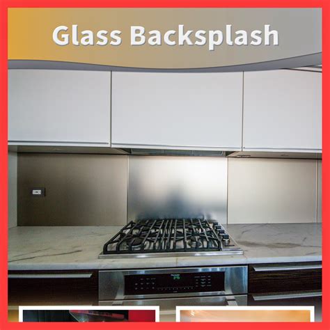 Glass backsplash ideas white, gray, black, red and more color glass backsplash ideas with kitchen cabinets and countertops. Glass Backsplash ~ etched glass nyc