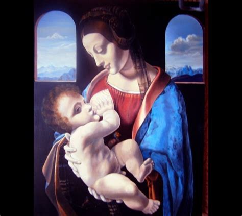 It depicts the virgin mary breastfeeding the christ child, a devotional subject known as the madonna lactans. Купить картину Мадонна Литта - Artcompass Club