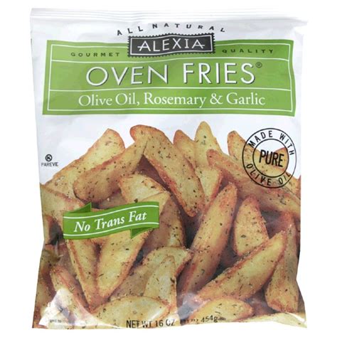 Does anyone else have issues with alexia? Alexia Oven Fries Olive Oil, Rosemary & Garlic All Natural