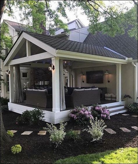 And the farmhouse style porch seems to be very porch swing house with porch outdoor rooms patio set back porch makeover interior design living room home porch patio decor. 50 wonderful rustic farmhouse porch decor ideas 2019 amazing rustic farmhouse 6 | Backyard ...
