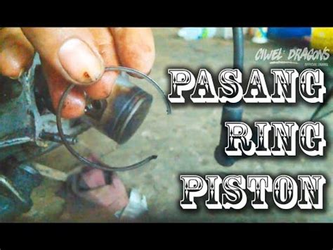 Demikianlah artikel tentang cara memasang ring. Cara Pasang Ring Piston 2 Tak, Seher, Blok Yamaha F1Z R ...