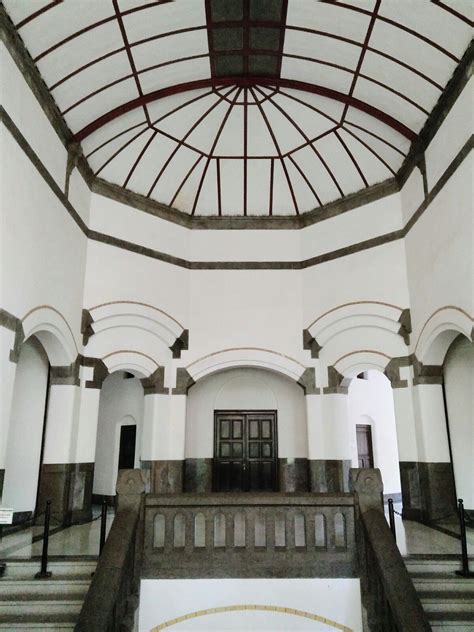 Thalita latief, marcell darwin, melvin giovanie and others. The inside architecture of Lawang Sewu, Semarang ...