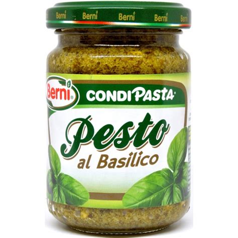 Check spelling or type a new query. Berni Pesto Al Basilico Condimento Vasetto 135 Gr ...