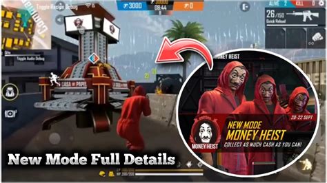 Garena free fire max 2.59.5 apk + mod (money) + data android. New Mode Money Heist In Free Fire | New Mode Money Heist ...