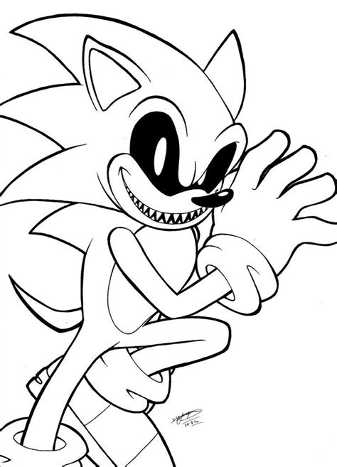 Find on dinokids.org thousands of coloring pages Sonic Exe Coloring Pages within Sonic Exe Colouring Pages ...