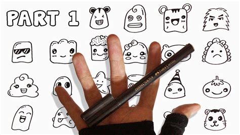 Namun wadah untuk saling berinteraksi dan sharing belum ada. CARA MENGGAMBAR 24 KARAKTER DOODLE | REAL TIME #PART1 ...