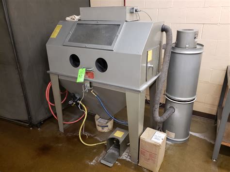 They were taken out of service to make room for other processes. TRINCO DRY BLAST CABINET MODEL-48 X 24SL/BP S# 41124-4
