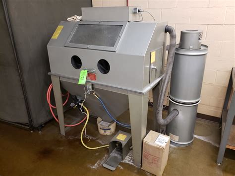 All of these uses and more can be accomplished. TRINCO DRY BLAST CABINET MODEL-48 X 24SL/BP S# 41124-4