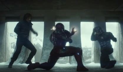 # anthony mackie # bucky and steve # captain america # captain america: These CAPTAIN AMERICA: CIVIL WAR GIFs Feature Cap and ...