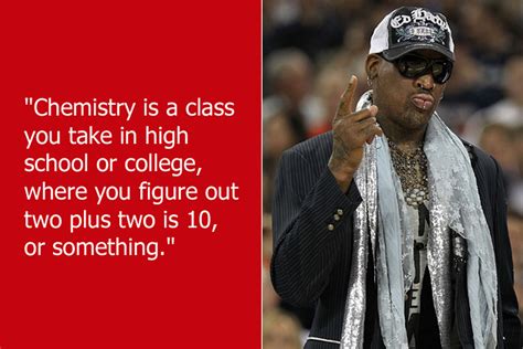 Was that your mistake, mr. Dumb Celebrity Quotes - Dennis Rodman