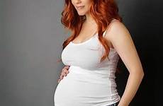 maternity redhead jeans pregnancy preggo baby unbuttoned pregnant redheads cute girls beautiful pre tight choose board freckles model photography style