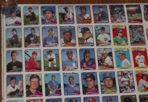 Vind fantastische aanbiedingen voor topps cards. 1989 Topps Baseball Cards Uncut Sheet *A6 | eBay