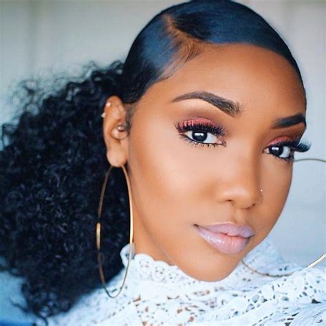 The hair can be styled a handful of different ways because the braids at the back of the head allow for easy styling and manipulation. Styling Gel Hairstyles For Black Ladies - The teeny weeny ...