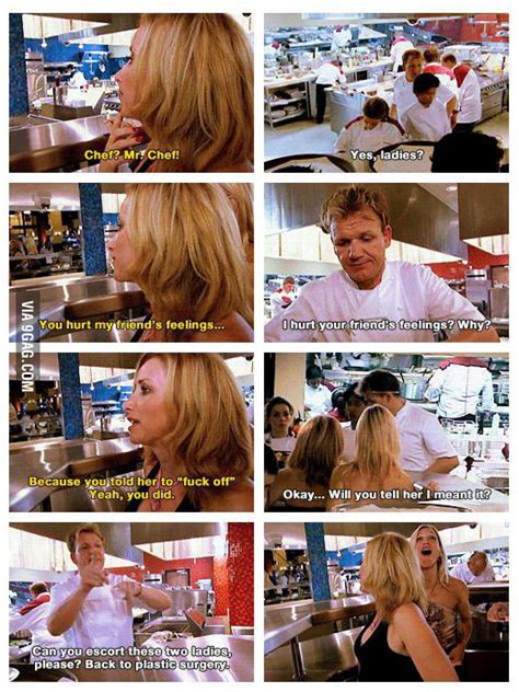 Collision course (2016), charlie's angels (2019) and magic mike xxl (2015). Gordon Ramsey says it like we all wish we could. - 9GAG