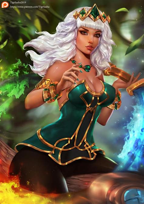 Please verify that you are not a bot to cast your vote. Qiyana League of Legends by Tigrsasha on DeviantArt | Lol ...