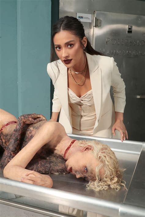 It currently airs on 10 peach. Shay Mitchell at The Possession of Hannah Grace Press ...