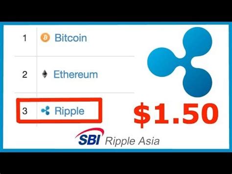 Ripple formed a strategic partnership with pptep very recently. Ripple XRP hits New High of $1.50 - Captures #3 Market ...