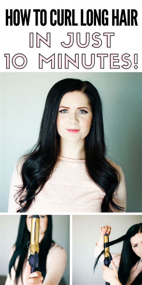Before curling with any method involving hot tools, apply a. The Fastest Way To Curl Hair That's Thick And Long | Love ...