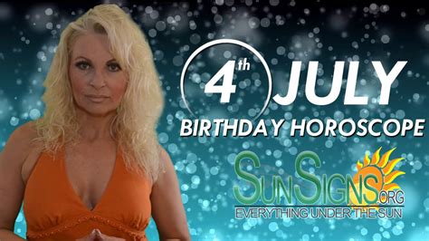 Astrology sun & star signs, free daily, monthly & yearly horoscopes, zodiac, face reading, love, romance & compatibility plus much more! July 4th Zodiac Horoscope Birthday Personality - Cancer ...