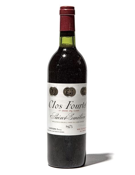 If you haven't gotten on the clos fourtet bandwagon, now is the time, as demand will certainly increase. Château Clos Fourtet 1975, St. Emilion, 1er Grand Cru ...