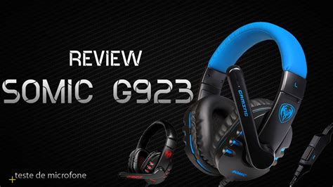Smart machines for smart manufacturing: REVIEW HeadSet - Somic G923 PT-BR - YouTube