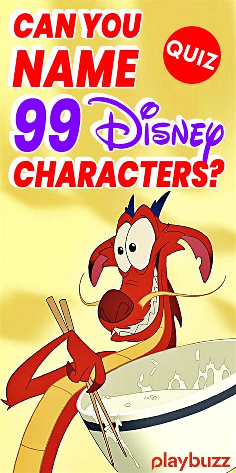 Find out your stray kids match. Can You Name 99 Disney Characters? ********** Playbuzz ...