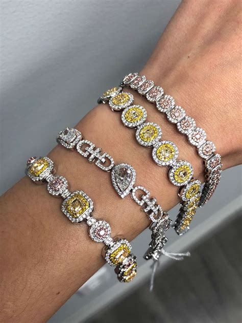 Great savings & free delivery / collection on many items. Fancy Yellow Diamond Bracelets | Diamonds by Raymond Lee