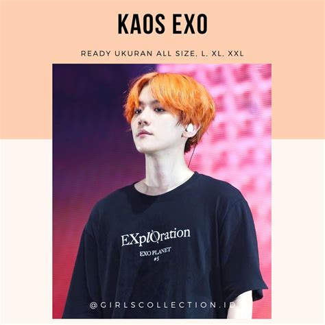 Kaos exo baju exo tshirt exo exploration hologram nama member exo. KAOS "EXO" | BAJU KAOS KOREA OVERSIZE | Shopee Indonesia