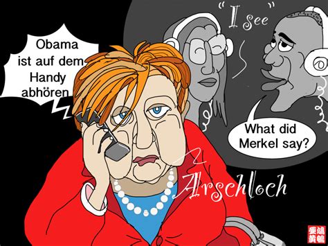 Justin thomas' frustration landed him in some hot water saturday. What did Merkel say? | Cartoon Movement