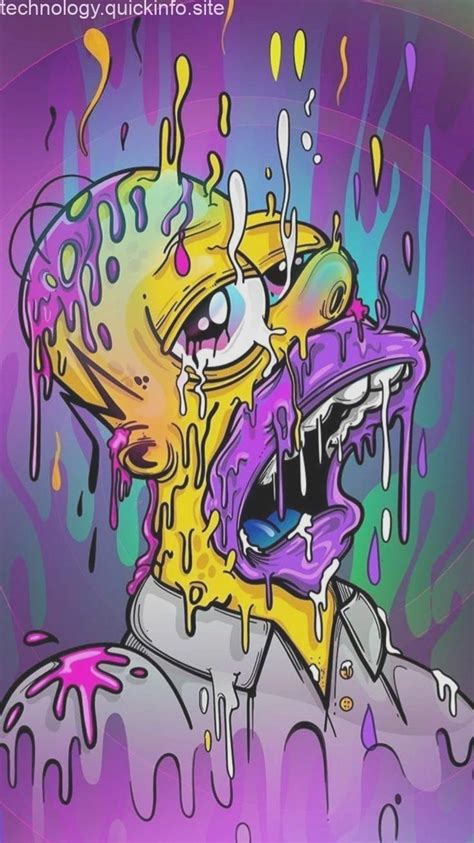 Trippy bart simpson sad wallpapers and background images for all your devices. Pin by Destiny Rose on wallpapers for iphone in 2020 ...