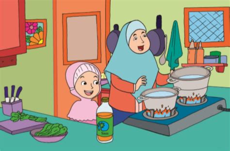 Gambar sedang memasak di dapur. Ibu Memasak Di Dapur | Desainrumahid.com