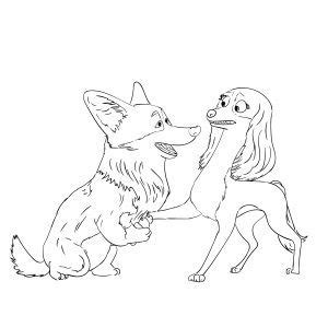 Stand out from the competition and make your business even more visible. Dog Coloring Page | Dog coloring page, Coloring pages ...