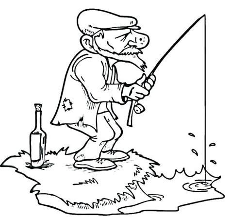 Children will enjoy coloring pictures about jesus and the fishers of they were fishermen, but he tells them that he will make them fishers of men if they follow him. Fisherman Coloring Pages at GetColorings.com | Free ...