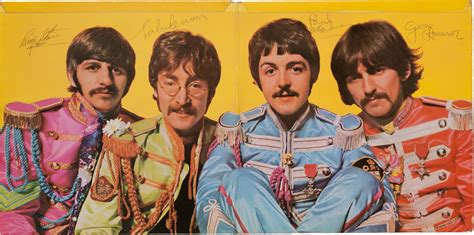 The beatles, janis joplin, elvis, lena horne, john lennon, & more Signed 'Sgt. Pepper's' Sells for $290,500.00 | Tone Gems