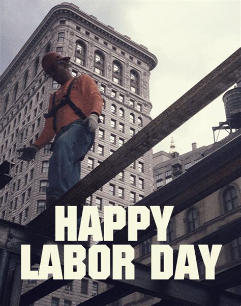 Be it with one last barbeque, the last dive in the pool, a parade or picnic. Happy Labor Day Gifs