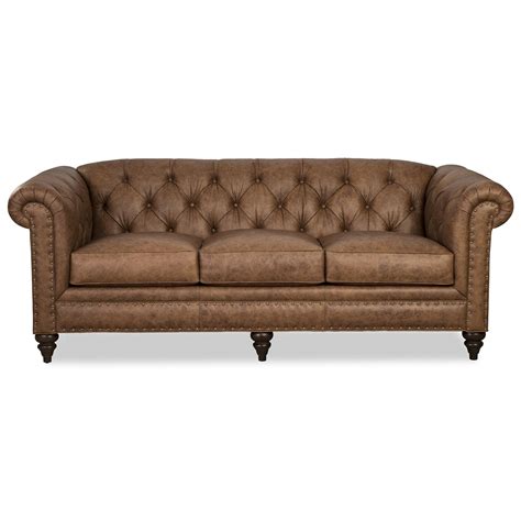 Learn more about sofa mart, a specialty store at furniture row. Craftmaster L743150 Traditional 88 Inch Leather ...