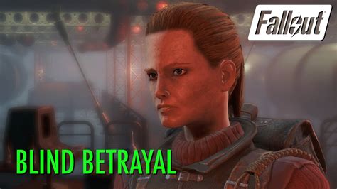 Elder maxson has some urgent matters to discuss with you regarding another brotherhood of steel member. Fallout 4 - Blind Betrayal - YouTube