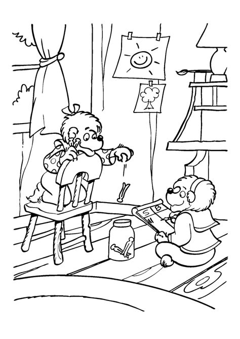 Berenstain bears christmas coloring pages. Berenstain Bears: Coloring Pages & Books - 100% FREE and ...