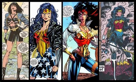 Wonder woman is an iconic female superhero, and her costume demonstrates how she is both powerful and alluring. JIMSMASH ! ! !: WONDER WOMAN'S NEW THREADS