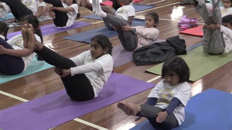 What to do before and after your yoga sessions. Kids Yoga at International Day Of Yoga 16 June 2019 in ...