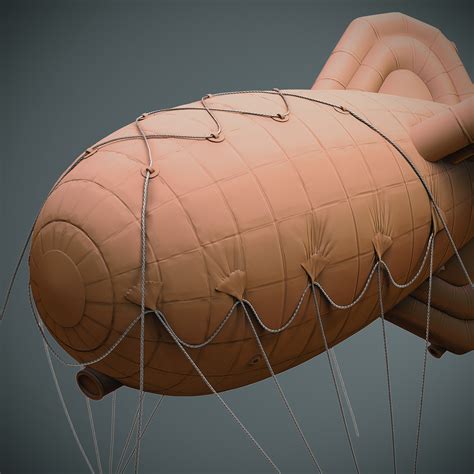 They proved to be mil. ArtStation - Barrage Balloon, Sam Tang
